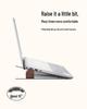 Walnut Wood Portable Laptop Stand with Cooling and Neck Protection