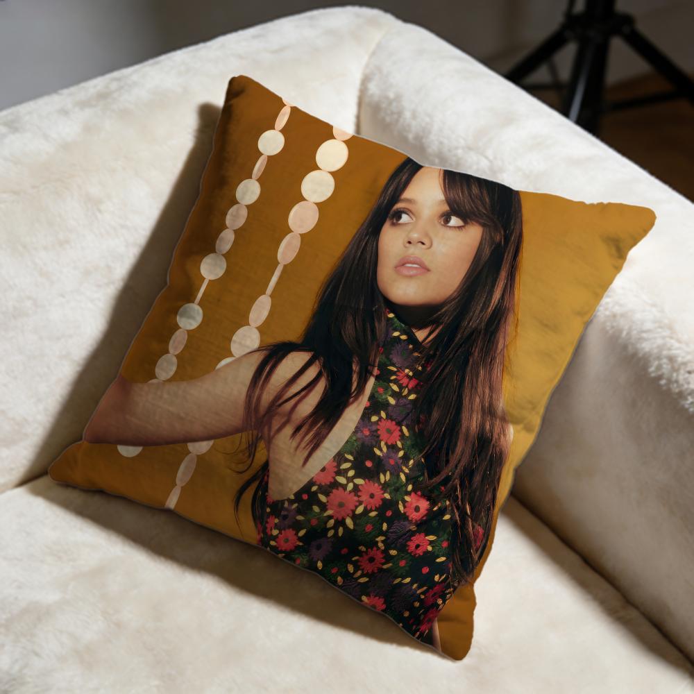 

Popular JJenna Ortegaful Cushion Cover Soft Decorative Pillow Case Suitable for Bedroom Sofa Car Travel Use 30X30cm