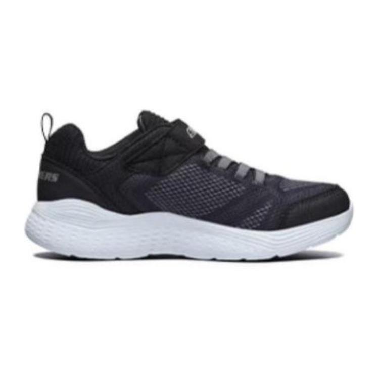 (GS) Skechers Snap Sprints Ultravolt 'Black Grey' Kids' 97546L-BKCC
