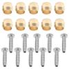 GUB Mountain Bike Disc Brake Hose Copper Olive and Connecting Insert Set for BH90 Hose