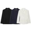 New, European and American fashion solid color slim suit jacket 86794258