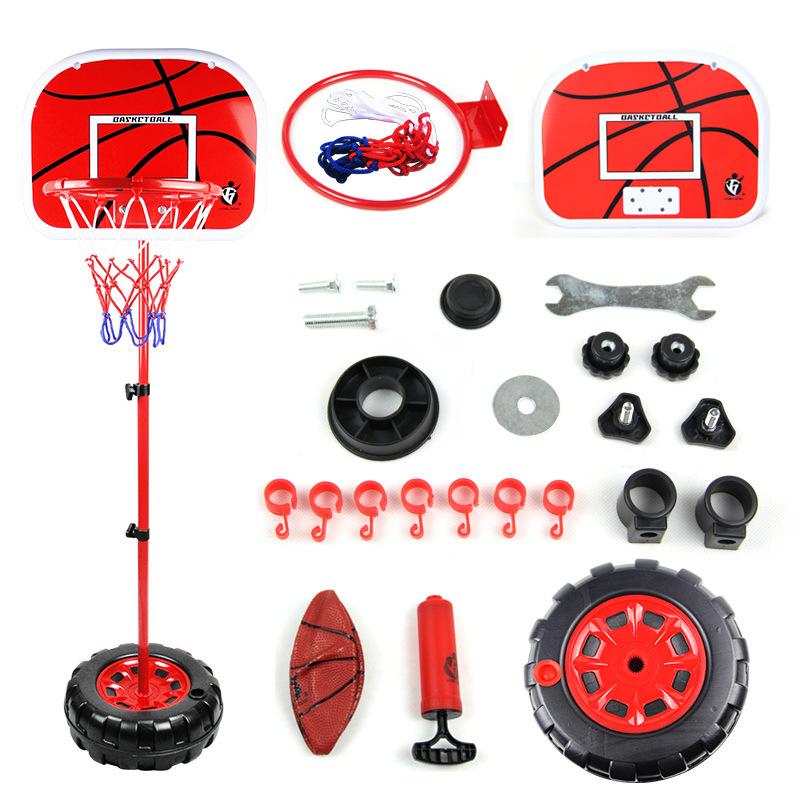 

Toddler Basketball Hoop Adjustable Indoor & Outdoor Mini Court Birthday Gift For Boys Girls With Basketball Goal Stand & Balls