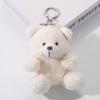 Cartoon Plush Bear Doll New Cute Creative Design Backpack Clothing Accessories Doll Accessories Couple Gifts Bag Charm