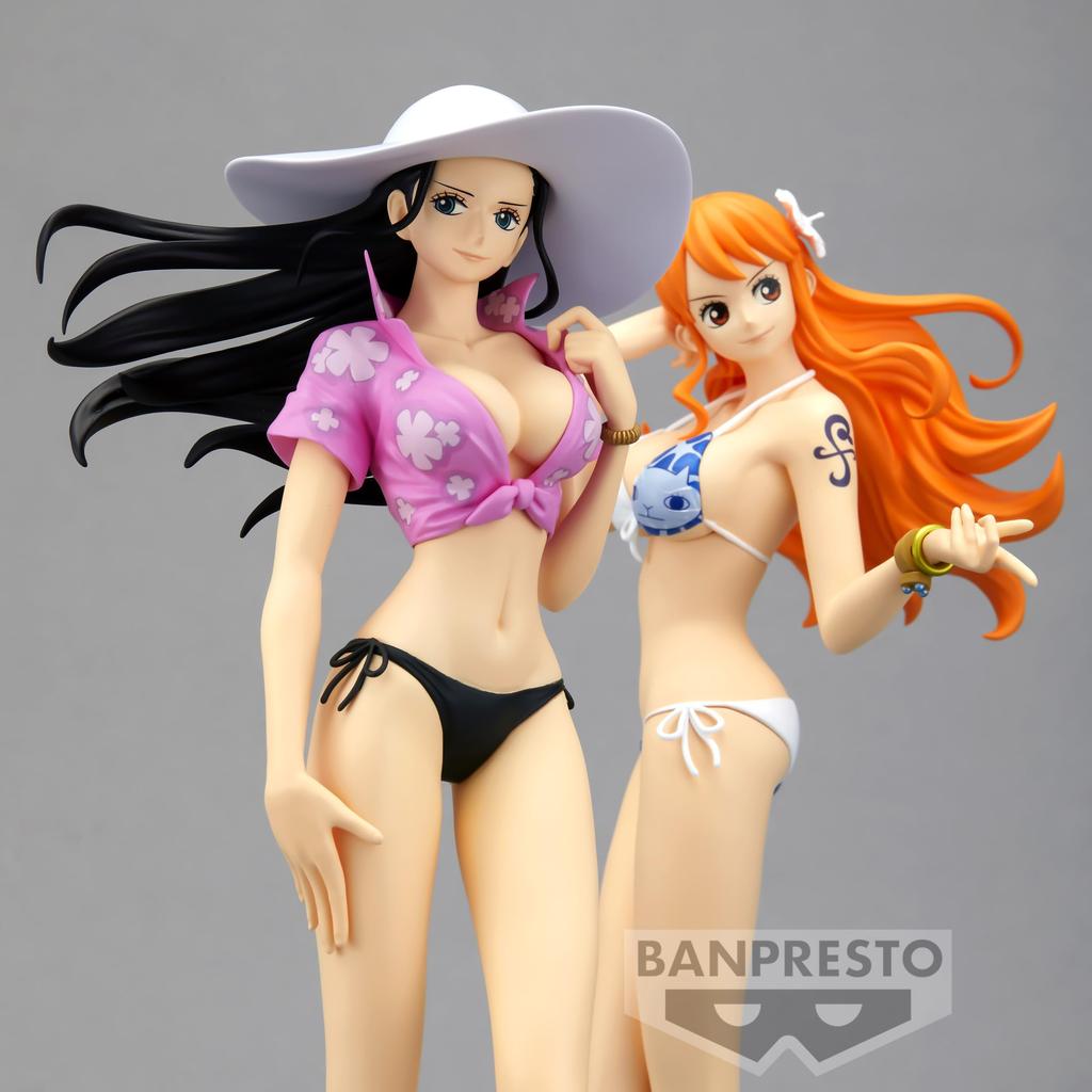 One Piece GLITTER GLAMOURS SPLASH STYLE NICO ROBIN 23cm 4983164895650 & -