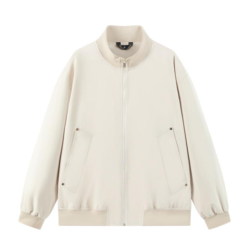 Jacket Men's Coat Stand Collar Versatile Casual Waterproof Windproof Outdoor Casual Men's Coat