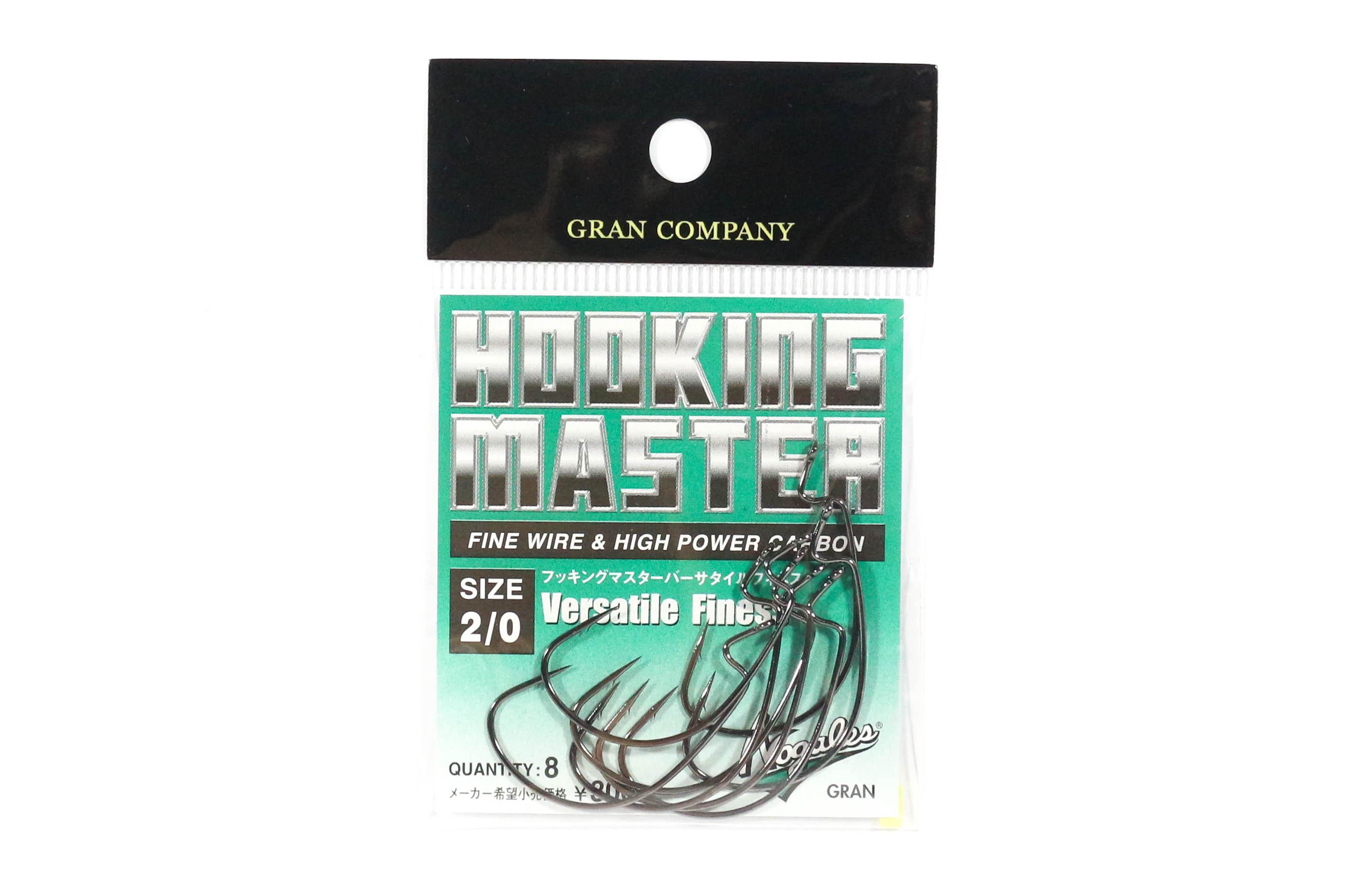 

Крючок Varivas Hooking Master Worm Hook, универсальный размер Finesse, размер 2/0 (7268)