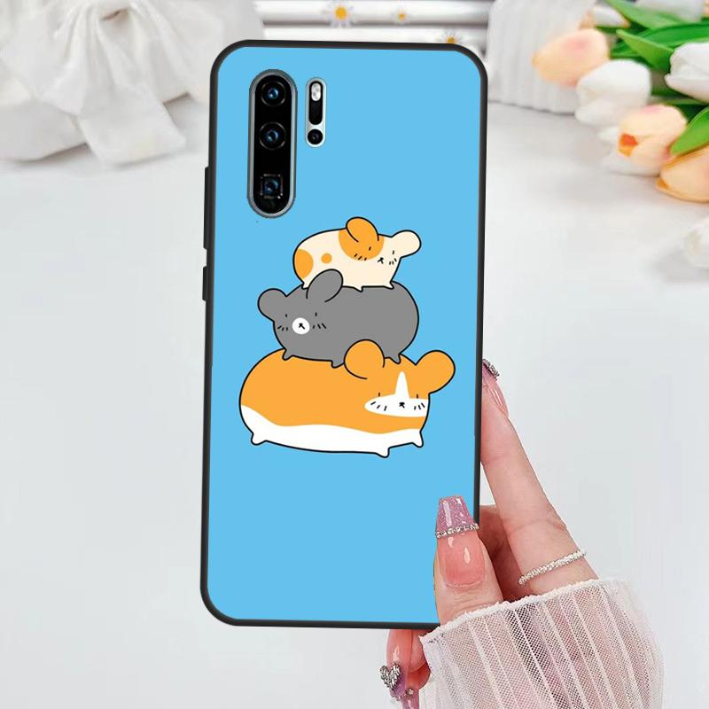 Cute Funny Hamster For Huawei Nova 9 10 SE 11 Pro 12i 11i 8i Y60 Y70 Y90 Y61 Y91 Y72 Y73 P20 P40 P30 Lite Case