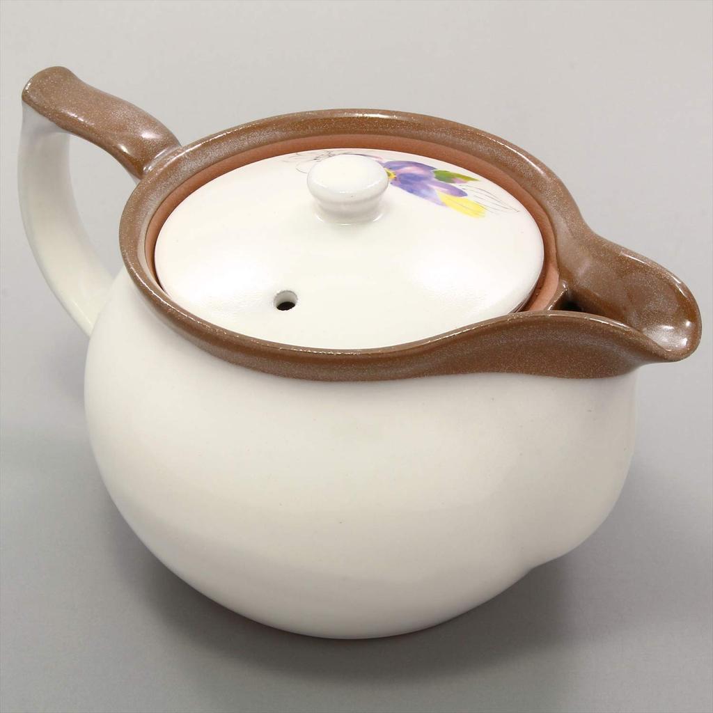 Mino Ware Pot Flower Story Blue Made in Japan 500-15