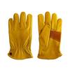 A Grade Custom Logo Heavy Duty Leather Work Gloves With Grip Palm for Men Bulk Safety Garden Working Gloves Construction