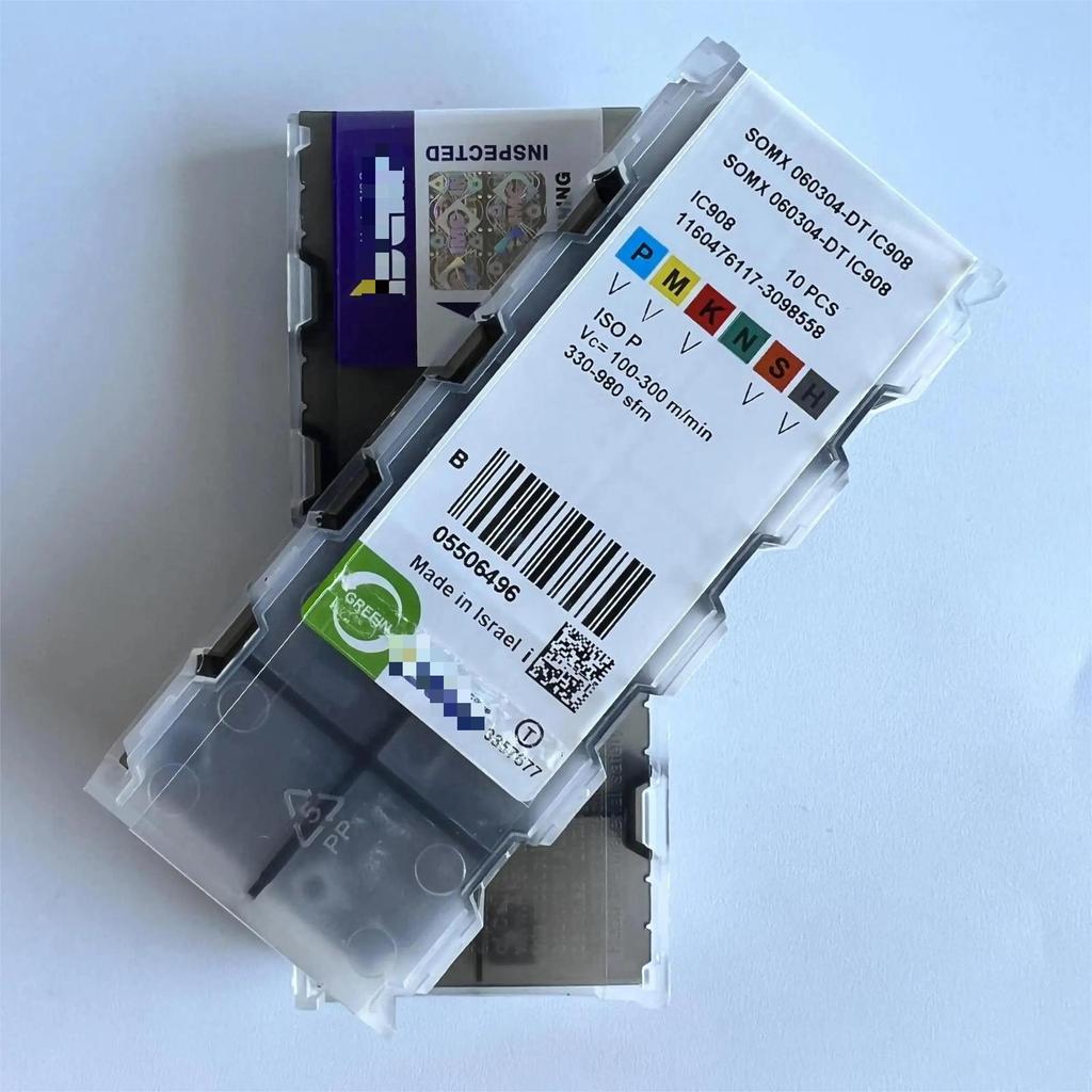 SOMX060304-DT IC908 /Industrielle Wendeschneidplatten aus Hartmetall 10 STK.