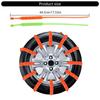 10pcs Emergency Tire Wheel Cable Snow Chains for Motorcycles Scooter Winter Snow Tire Chains Electric Bike Wheel Chains