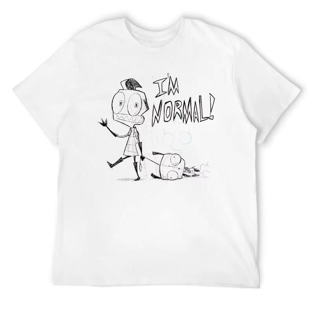 

I M Normal Classic For Sale T-shirt Crewneck Sports Geek T-shirts Hipster Aactivity Competition Eur Size XXXXXL белый