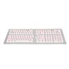 Keyboard Keycaps 129 Keys Pudding Transparent OEM Height PBT Two Color Injection Molding DIY