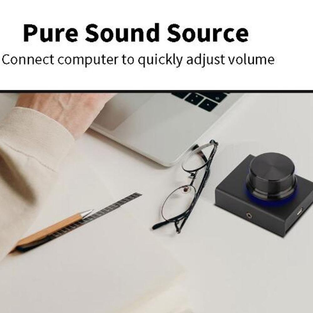 Plug and Play Multimedia Controller Knob Audio Remote Controller for Windows/Mac for Speaker Audio