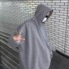 Stand-up Collar Niche Hooded Winter Sweater Men's High-end Sense Fashion Solid Color Pullover Loose Versatile Casual Top Trend
