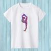 Kids T-shirt Watercolor Rainbow Gymnastics Art T-shirt Summer Kids T-shirt Top Kids Street Style