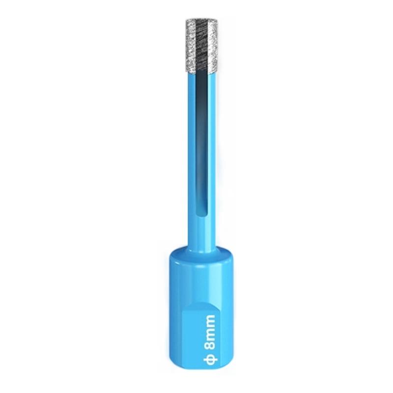 5 Segment Diamantine Coated Hole Opener Drill Bit M10 Thread for Granite Marble Tile Ceramic Smooth Vibration Reduction