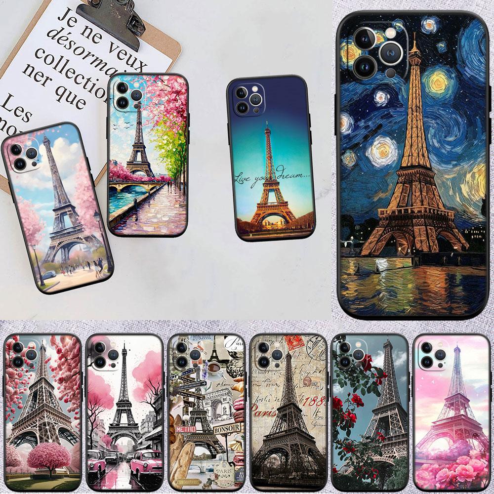 Paris Eiffel tower New High-End Cover Phone Case for Redmi Note 10 11 12 Pro Max 10S 10C 10T 11A 11S 12S 12C