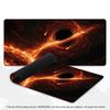 Black Hole Cosmic Fire Nebula Large Gaming Mousepad XXL Deskmat Non‑Slip Rubber Game Mouse Mat Keyboard Desk Mats Gamer Mausepad