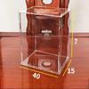Assembled Acrylic Display Cabinets for Collectibles,Clear Acrylic Box Organizer for Protect Action Figures,Model,Dolls,Toys