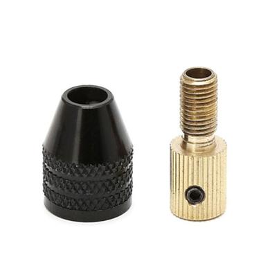 4 PCS Shaft Fixture Keyless Chuck Chuck Mouth Electric Mill Universal Chuck Electric Motor Clamp Quick Change Chuck Rotary Tools