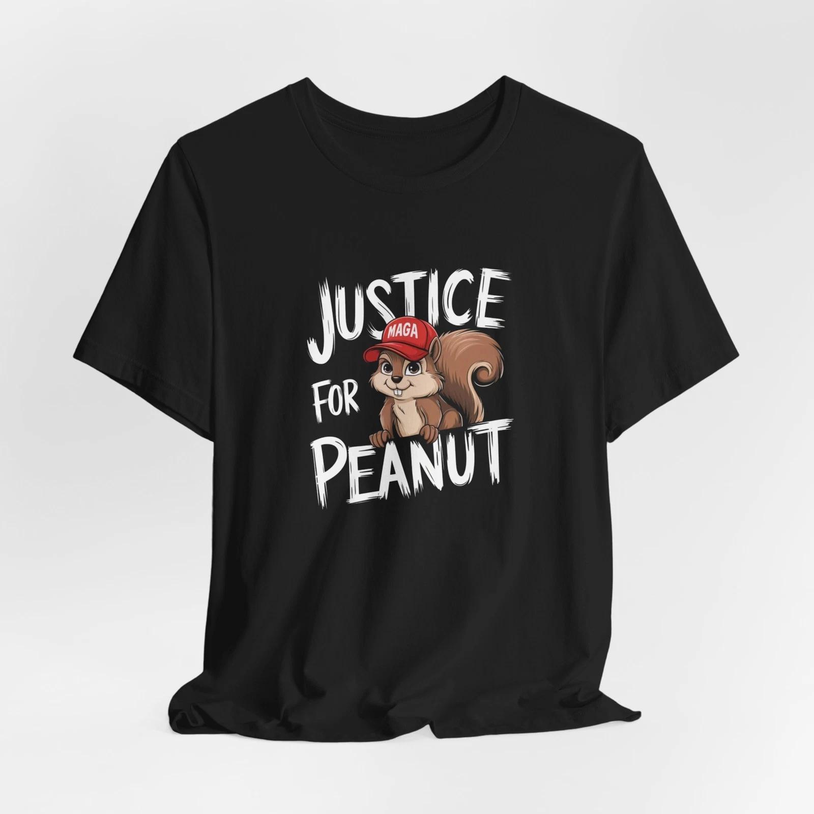 

Pnut The Squirrel Shirt - Peanut The Squirrel Shirt - Justice for Peanut S