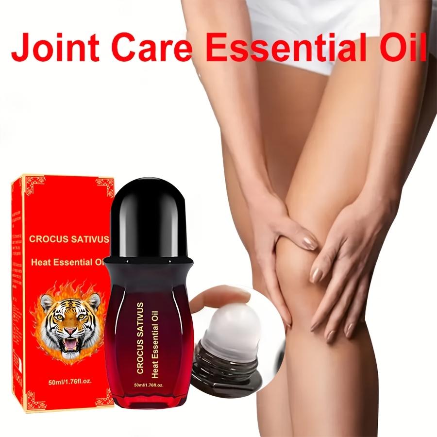 Warm Feeling Horse Body Essential Oil with Crocus Sativus Extract, Muscle Massage Oil -Horse Balm Body Oil for Back, Ankle, Neck, Arm, Shoulder