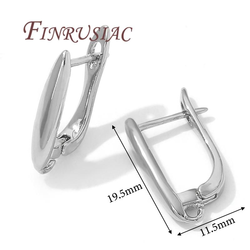 18K Gold Plated Earring Accessories,Earwire Fasteners Fittings,Earring Fixtures,DIY Jewelry Making Supplies,French Earring Hooks