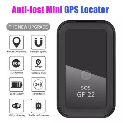 Mini Traceur de Voiture GF 09 19 20 21 22 Localisateur GPS Magnétique pour Voiture Dispositif de Suivi Enregistreur Anti-Perte Peut Contrôle Vocal Téléphone Wifi LBS