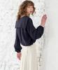 MITTE Sailor Pintuck Blouse_Navy
