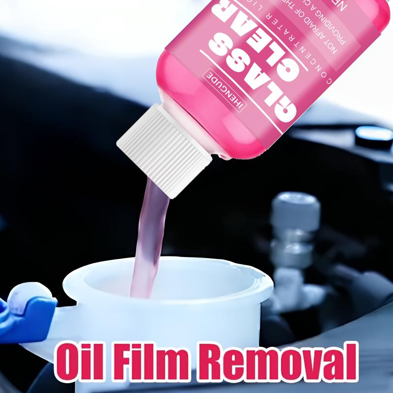Concentrated Car Glass Coating Waterproof Windshield Wiper Fluid, Keeps Surfaces Smooth, Rainproof, and Anti-Fog Without Streaks, Quickly R