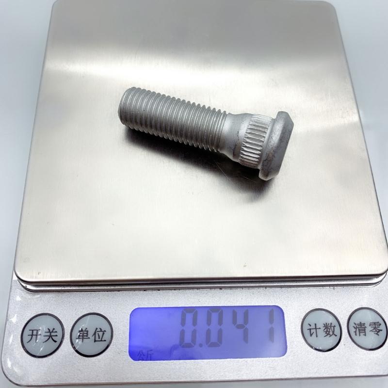 10Pcs Wheel Studs Tire Lug Nuts Replacement Wheel Lug Studs Tire Hub Screw 48mm Long & 12mmx1.5 Extended Knurled Bolt