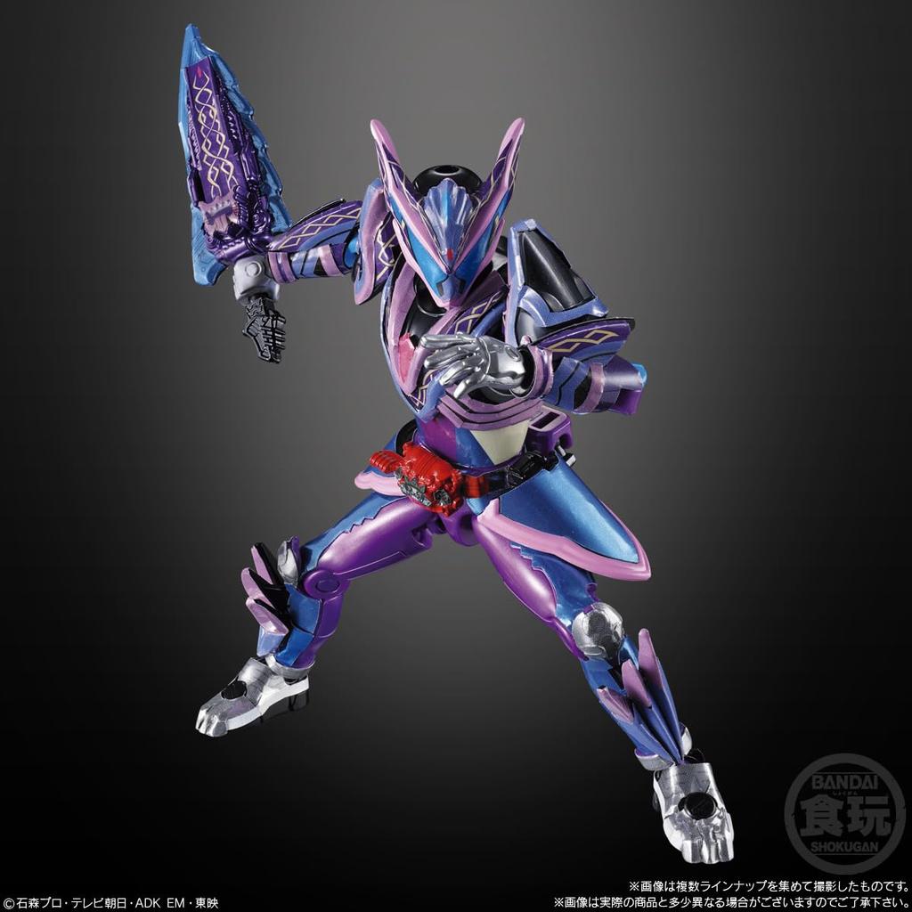 Sodo Kamen Rider Zets AGT3 Action Figure with Chewing Gum, 12-Piece Box Set