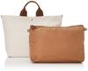 Scotch Grain Neo Leder A4 Tote Bag Plain BREATH Cream [Topkapi] Damen