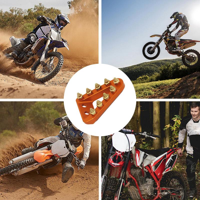 Für KTM SX SXF XC XCF XCW EXC Husqvarna TC TE FC 125 150 250 350 450 500 Motorrad Hinterer Fußbremshebel Pedal Trittspitzenplatte