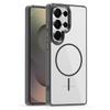 QGeeM For Samsung S24/S25 Plus Ultra phone case magnetic transparent anti drop Samsung S23FE/S24FE A15 A16 A17 A26 protective case for men and wome