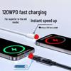 4-in-1 Multi-functional PD120W Fast Charging Cable with Dual Type-C and One-to-Four Heads