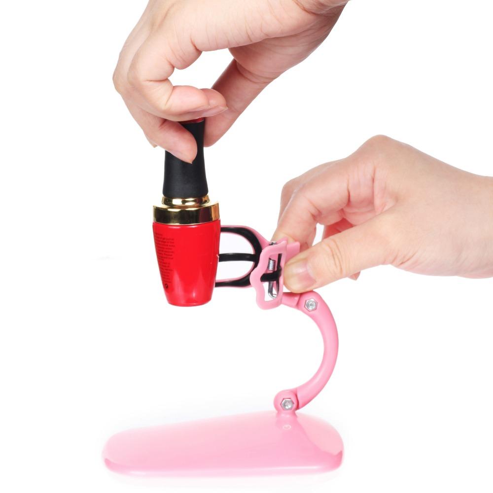 ABS Nail Stand Adjustable Angle Nail Tool Nail Care Polish Holder Salon Use