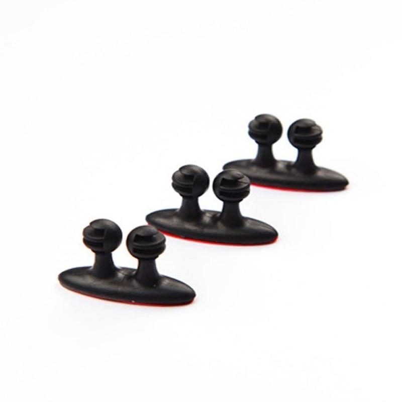 Klasik Araç Şarj Cihazı Hattı Toka Kelepçesi Kulaklık/USB Kablosu Araba Klipsi