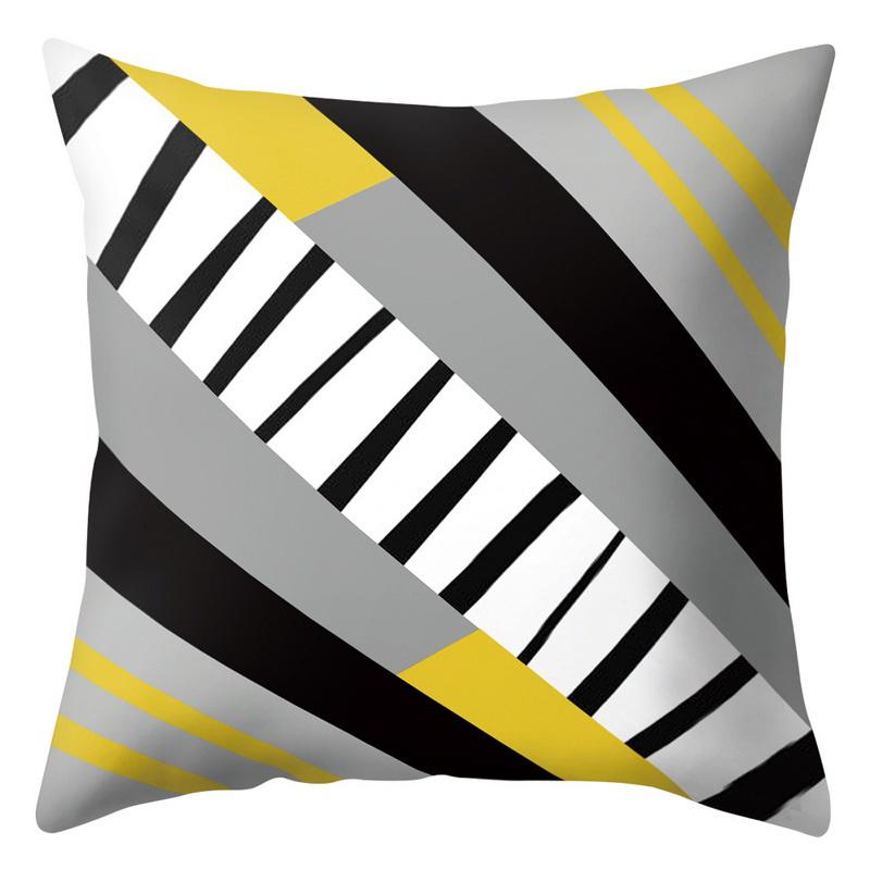 yellow pillows deco