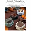 Creative Incense Burner Bowl Stone-Look Fumigation Furnace Tea Stove  Home Decoration