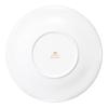 NARUMI Waltz Plate, 20cm, White, Simple and Stylish, Rimmed, Microwave-Safe, Dishwasher-Safe, 52215-6019