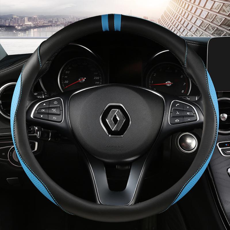 Potah volantu pro Renault Scenic Clio Laguna 2 3 4 5 Kangoo Fluence Megane Trafic Talisman Twingo Kaptur Car