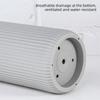 Flexible Inserted Design Kitchen Cutter Holder Ribbed Round Universal Cutter Block Breathable Vertical Kitchen Cutter Organizer