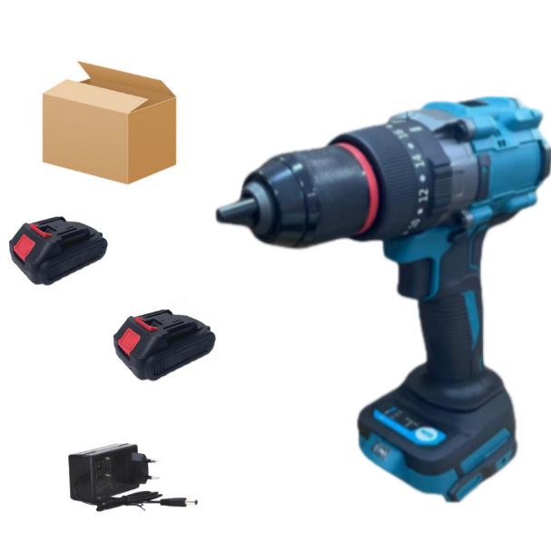 160n Large Torque 13mm Brushless Lithium Impact Drill & Multifunctional Electric Screwdriver/Ice Drill