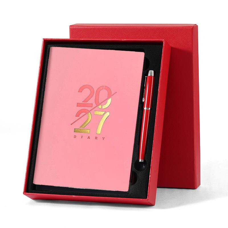 2026 Angled A5 Daily Planner & Calendar - English Schedule and Efficiency Guide