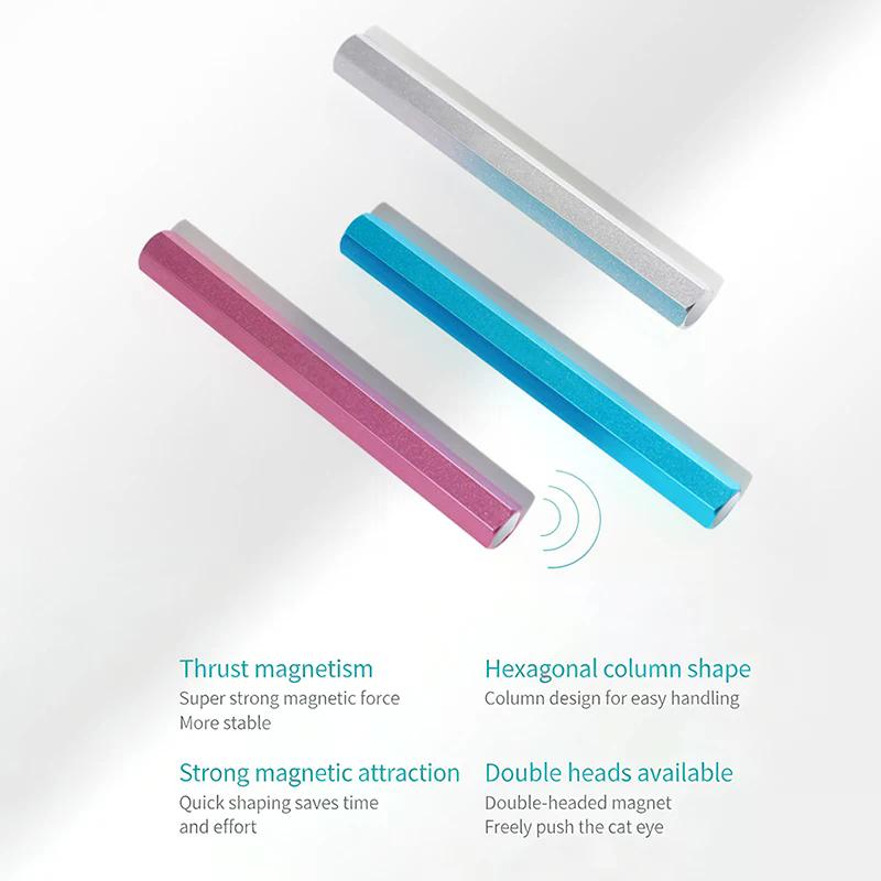 Double-head Magnet Stick For Nail Gel Polish Cat Eye Design Gradient Effect Nail Art Manicure Tools