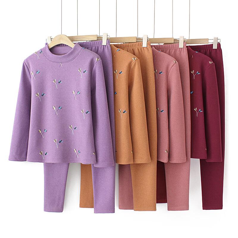 YUZHAOLIN Women's Plus Size Thermal Underwear Set