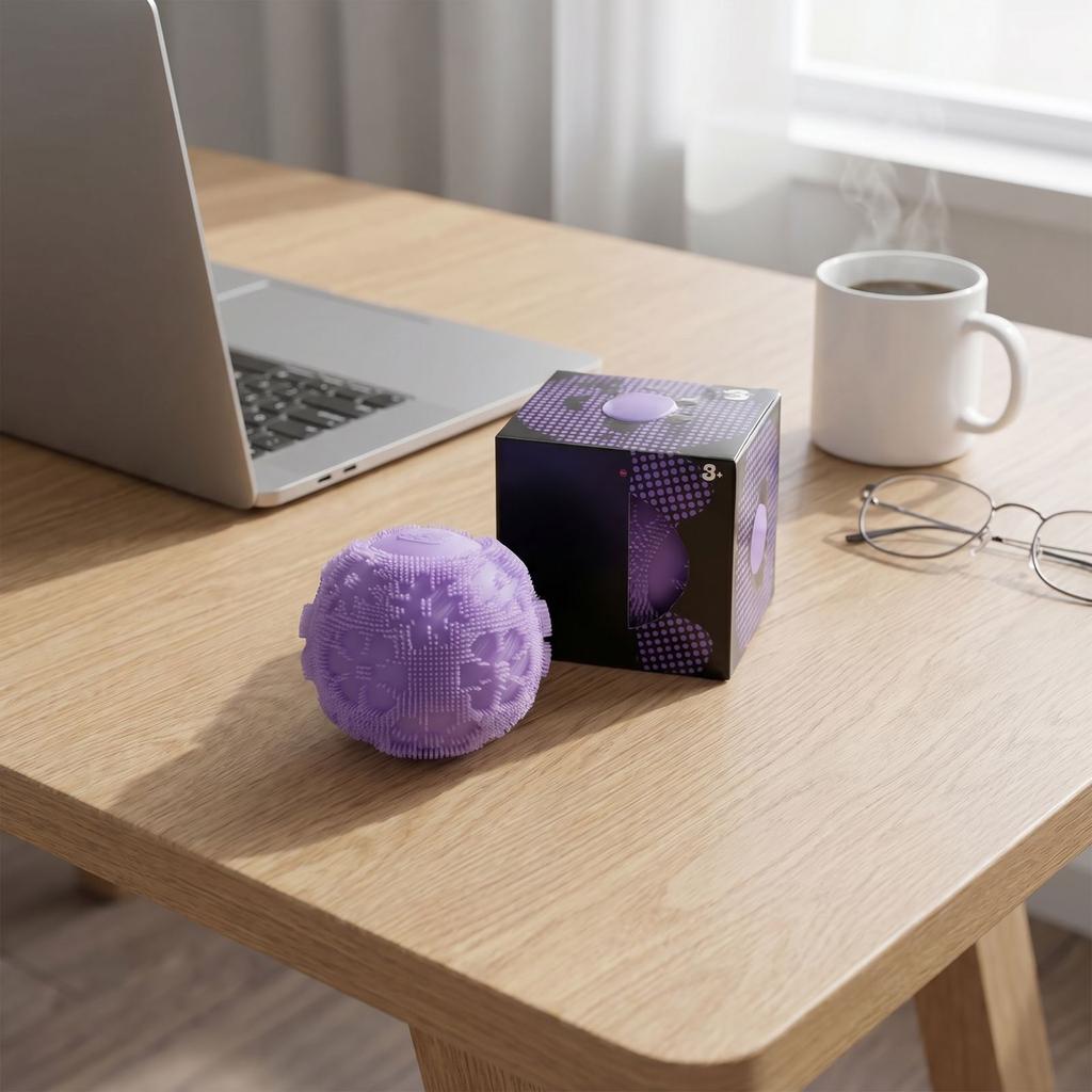 Sensory Stress Relief Toy Set for Kids and Adults Soft Textured Squeeze Balls for Relaxation and Focus Suitable for Home Office Classroom Use