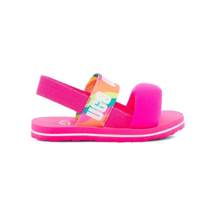UGG Zuma Slide Comfortable Lightweight Nylon Sandals Baby Sandals Pink 1126970T-TYPN